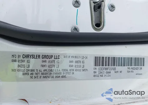 2015 Dodge Dart Sxt z USA, uszkodzony, nr VIN 1C3CDFBB8FD237635